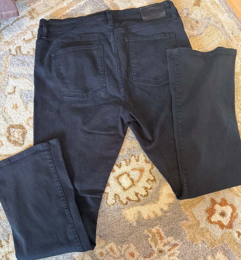 Lauren Jeans Co. Ralph Lauren Modern Bootcut Black Jeans Size 14